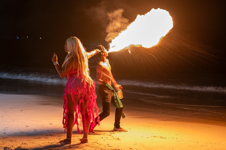 Roots & Rhythm Travels: Birthday Fire Show at the Beach